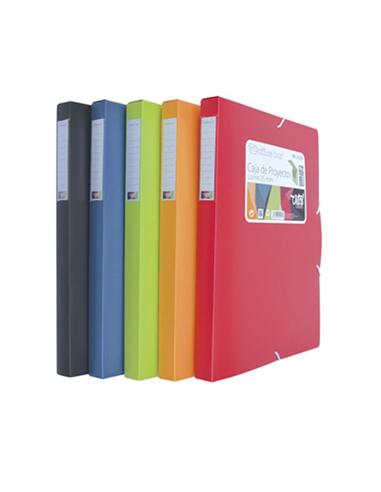 CARPETA PROYECTO OFFICE-BOX PP 25mm GOMILLA VITAL