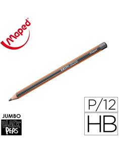 LAPIZ MAPED Nº2 (HB) BLACK-PEPS JUMBO TRIANGULAR