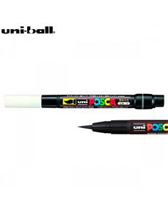 ROTULADOR UNI-POSCA BRUSH BLANCO PCF-350