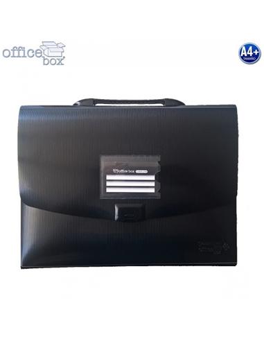 CARPETA MALETIN OFFICE-BOX COLORLINE TF PP NEGRO