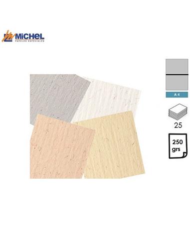 TARJETA MICHEL ARTISAN BUTTEN 21X29,7mm 25H GRIS