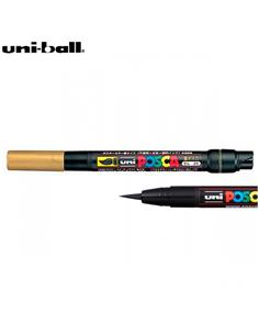 ROTULADOR UNI-POSCA BRUSH ORO PCF-350