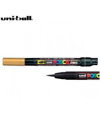 ROTULADOR UNI-POSCA BRUSH ORO PCF-350