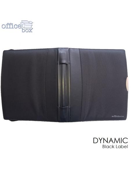 CARPETA OFFICE-BOX A4 CREMALLERA 4 ANILLAS 40mm