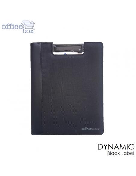 CARPETA MINICLIP OFFICE-BOX A4 SUPERIOR TELA NEGRO