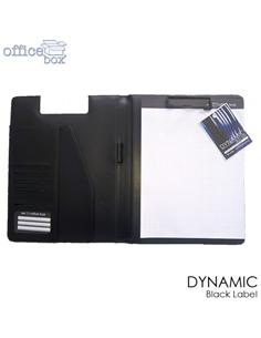 CARPETA MINICLIP OFFICE-BOX A4 SUPERIOR TELA NEGRO 2