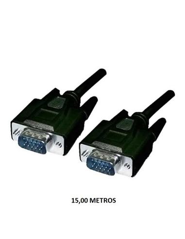 CABLE NANO CABLE VGA MONITOR 15M-15M 15,00 METROS