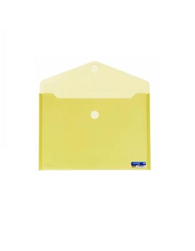 SOBRE PLASTICO OFFICE-BOX VELCRO T.F. AMARILLO