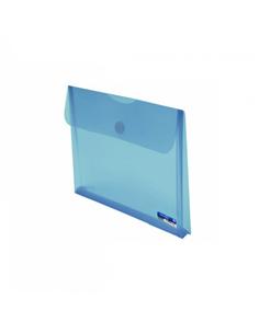 SOBRE PLASTICO OFFICE-BOX VELCRO T.F. AZUL