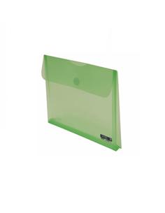 SOBRE PLASTICO OFFICE-BOX VELCRO T.F. VERDE