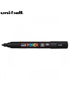 ROTULADOR UNI-POSCA 1.8-2.5mm NEGRO PC-5M