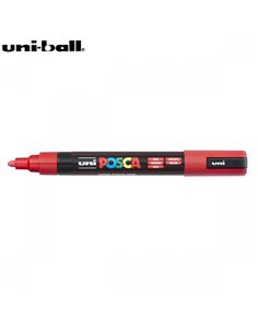 ROTULADOR UNI-POSCA 1.8-2.5mm ROJO PC-5M