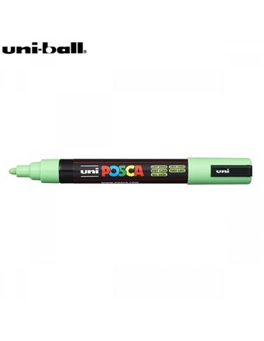 ROTULADOR UNI-POSCA 1.8-2.5mm VERDE CLARO PC-5M