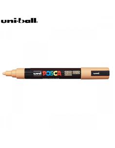 ROTULADOR UNI-POSCA 1.8-2.5mm NARANJA CLARO PC-5M