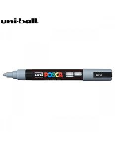 ROTULADOR UNI-POSCA 1.8-2.5mm GRIS PC-5M