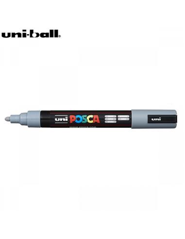ROTULADOR UNI-POSCA 1.8-2.5mm GRIS PC-5M