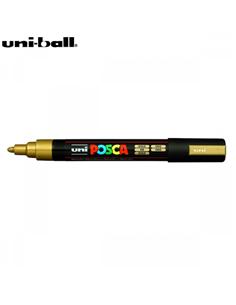 ROTULADOR UNI-POSCA 1.8-2.5mm ORO PC-5M