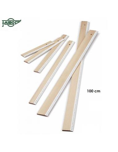 REGLA FAIBO 100 cm MADERA 51-100