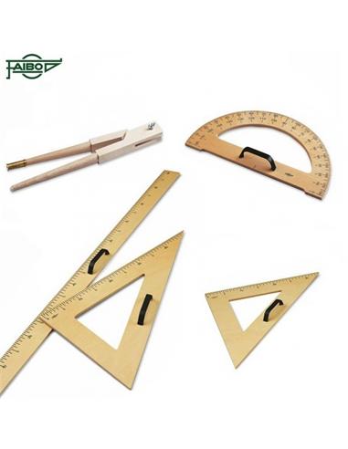 JUEGO REGLAS FAIBO MADERA 5 PIEZAS SETB