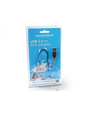 ADAPTADOR CONCEPTRONIC USB 2.0 A PS2 (CU2PS2)