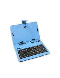 FUNDA Y TECLADO 7" CROMAD UNIVERSAL AZUL CR0106