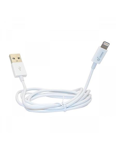 CABLE CROMAD LIGHTNING A USB 1 M BLANCO (CR0561)