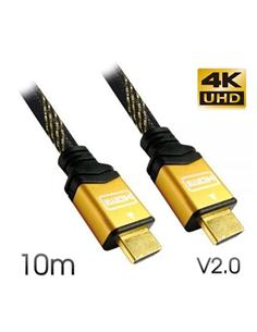 CABLE CROMAD HDMI V2.0 4K A/M-A/M GOLD 10,00 MTS