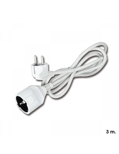 CABLE ELBAT ALARGADOR ALIMENTACION 3 M BLANCO