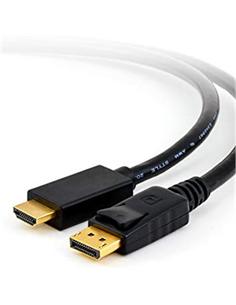 CABLE CROMAD DISPLAYPORT/M A HDMI/M 1,80m NEGRO