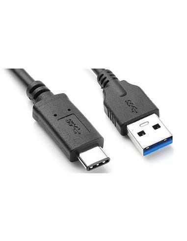 CABLE CROMAD USB-M A USB TIPO C 3.0 1m NEGRO
