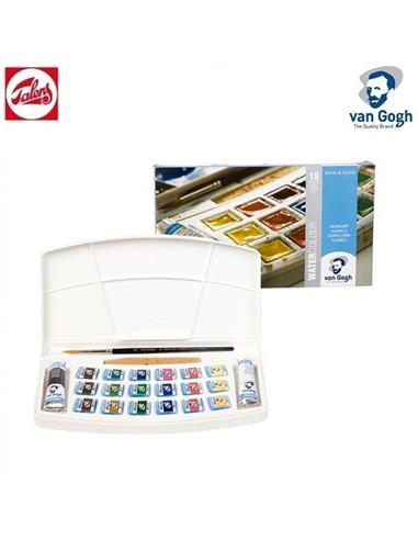 SET PINTURA VAN GOGH ACUARELA 20HP8618 18+2