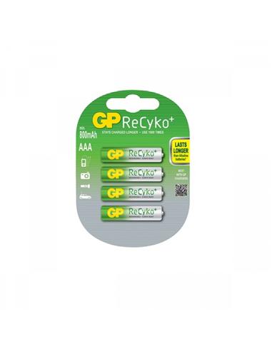 PILA GP RECYKO RECARGABLE AAA 950mAH