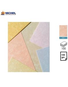 PAPEL MICHEL PROFIL A4 100GR 100H ALBARICOQUE