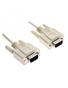 CABLE NANO CABLE SERIE RS232 DB9/M-DB9/M 1,80 M.