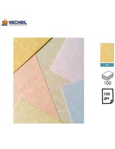 PAPEL MICHEL PROFIL A4 100GR 100H OCRE