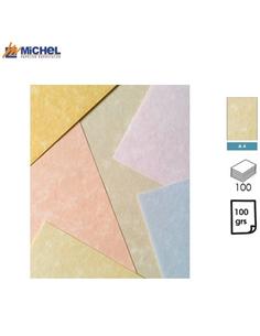 PAPEL MICHEL PROFIL A4 100GR 100H BEIGE