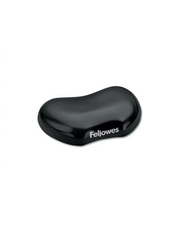 REPOSAMUÑECAS RATON FELLOWES GEL CRYSTAL NEGRO