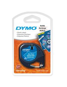 CINTA ROTULADORA DYMO TAG 12mm x 4m PP AZUL