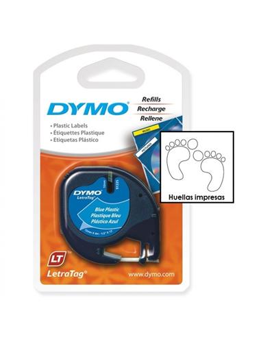 CINTA ROTULADORA DYMO TAG 12mm x 4m PP PIES