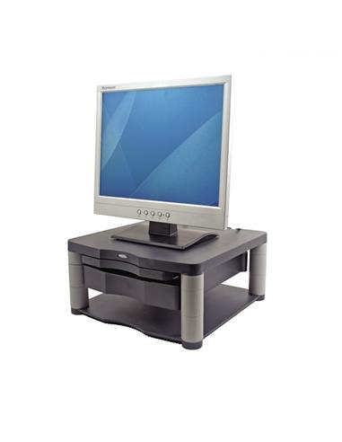 SOPORTE FELLOWES MONITOR PLUS REGULABLE GRAFITO
