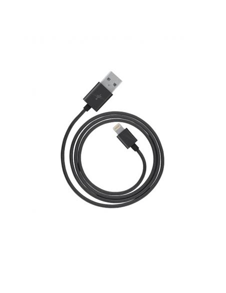 CABLE TRUST LIGHTNING A USB 1 M NEGRO (19170)