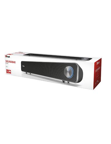 ALTAVOZ TRUST ARYS 2.0 USB PC SOUNDBAR NEGRO
