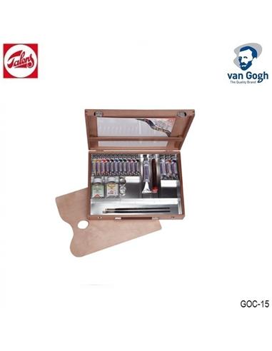 SET PINTURA MALETIN VAN GOGH OLEO GOC-15 02841418