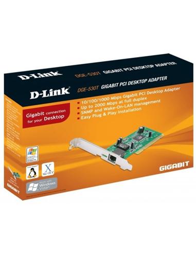 TARJETA RED D-LINK PCI 10/100/1000MBPS (DGE-530T)