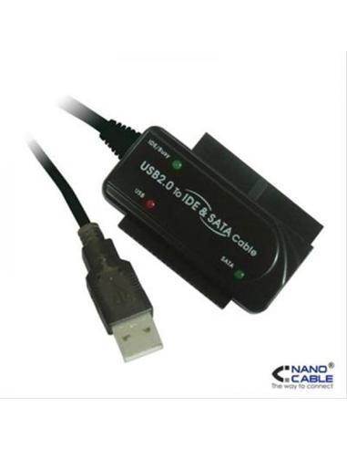 ADAPTADOR NANO CABLE USB A IDE - SATA + POWER