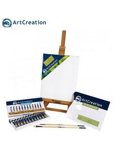 SET PINTURA ARTCREATION OLEO COMBI 12 + ACCESORIOS 2