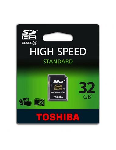 TARJETA DE MEMORIA TOSHIBA SD HC 32 GB CLASS4