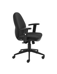 SILLA OFICINA ROCADA RD-939V19-4 NEGRA IGNIFUGA