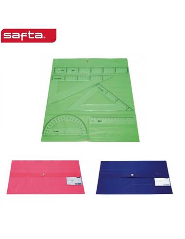 JUEGO REGLAS SAFTA 5 PIEZAS 30cm