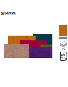 PAPEL MICHEL VIDIA A4 325GR 50H TOPACIO